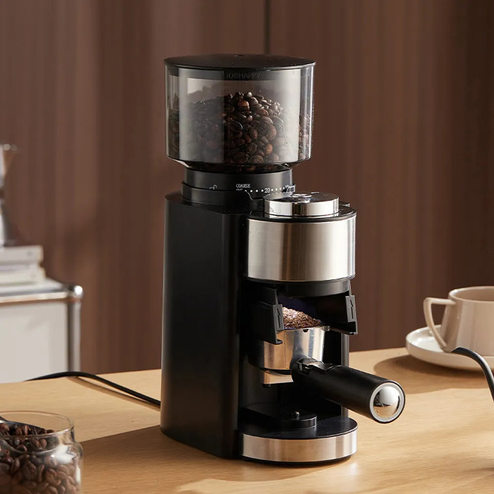 Electric Coffee Grinder High Capacity Coffee Bean Grinder Mill Professional Stainless Steel Grinding Core with 25 Grind Settings