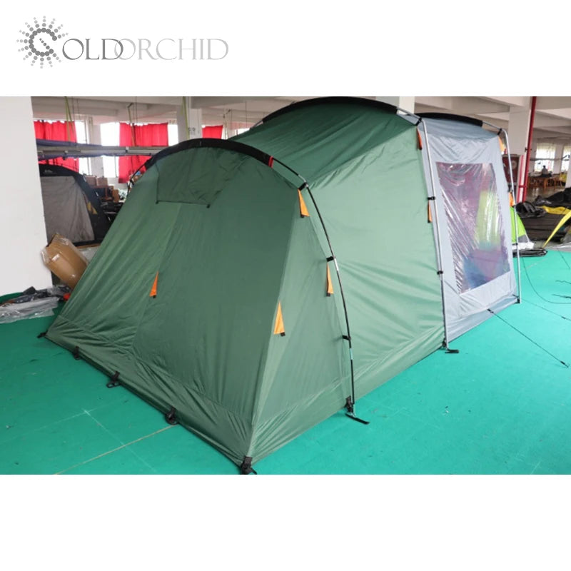 New Arrival Economical Windproof Folding Portable Breathable Living Resort Tent Camping Waterproof