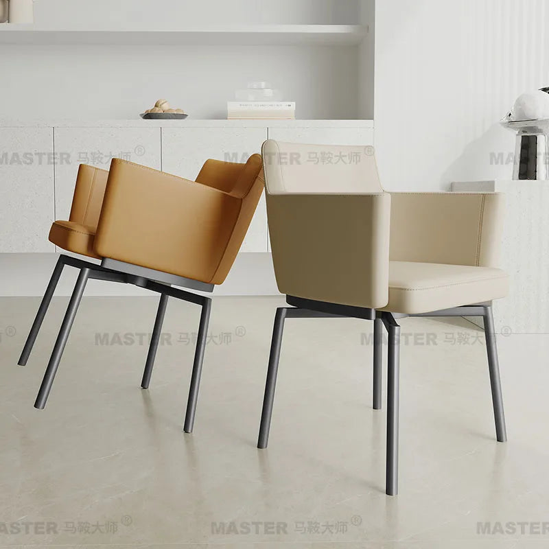 Foldable Arm Chair Design Dining Room cafe Restaurants Gaming Chair Modern Accent Sillas De Comedor Unique Furniture