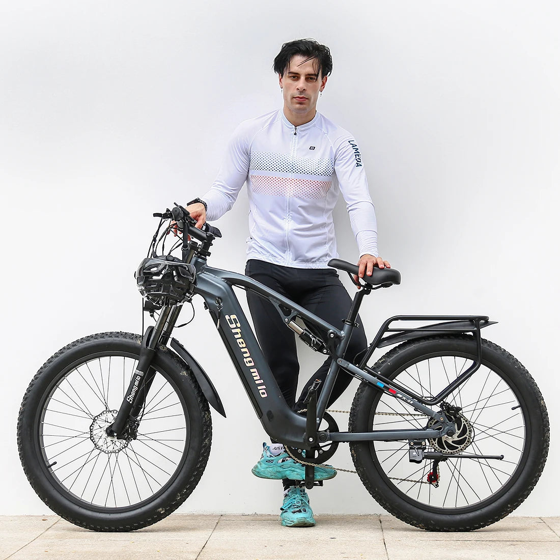 (Delivery in 3-7 days) Shengmilo MX05 500W BAFANG motor electric mountain bike, 48V17.5AH ebike, adult electric bike 25km/h