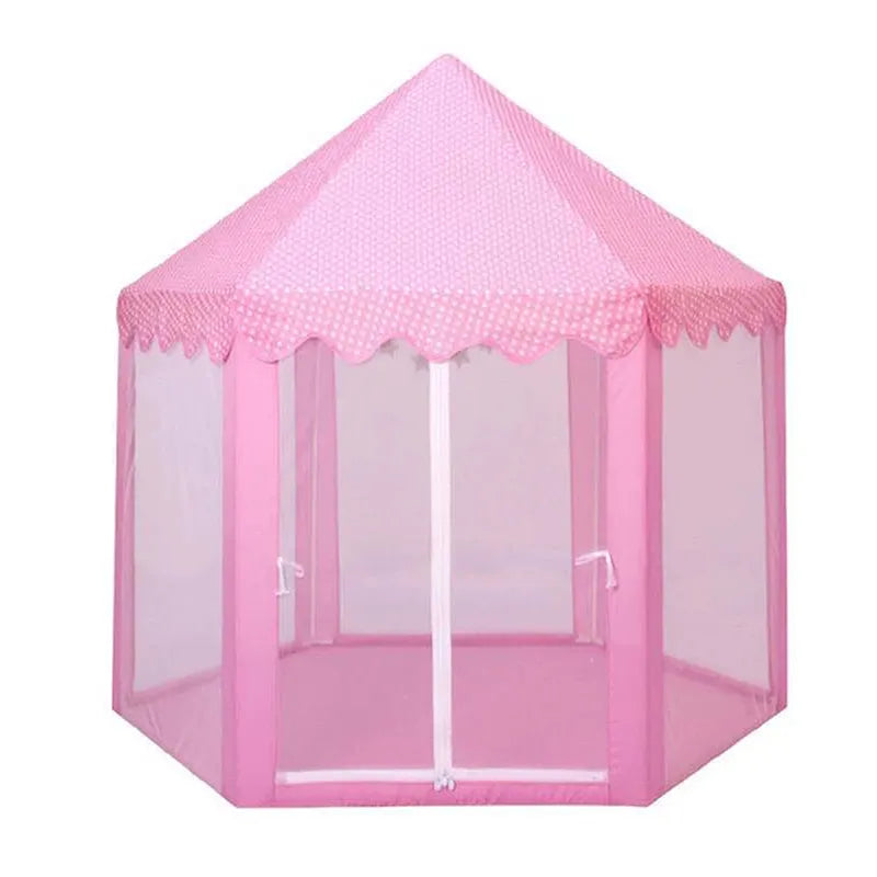 Baby toy Tent Portable Folding Prince Princess Tent Children Castle Play House Kid Gift Outdoor Beach Zipper tent Girls gifts