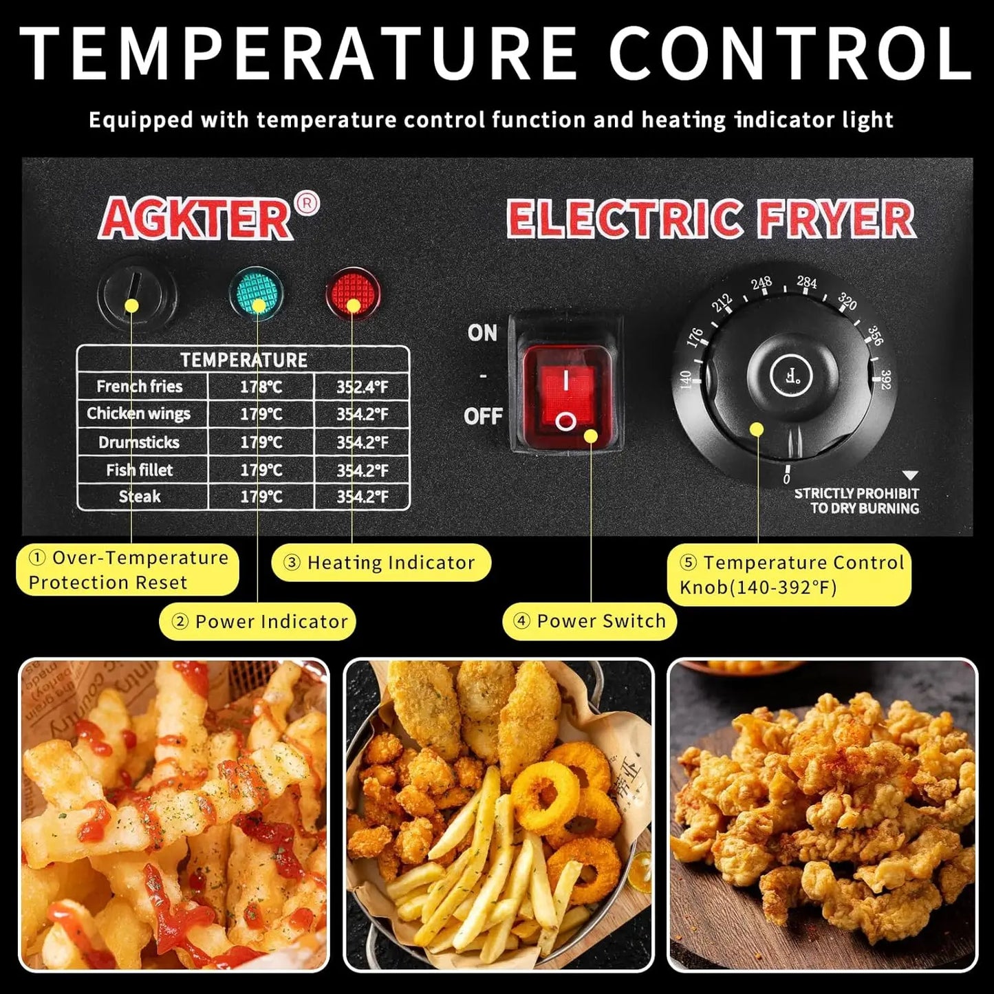 Mini deep fryer Deep fryer Airfryers