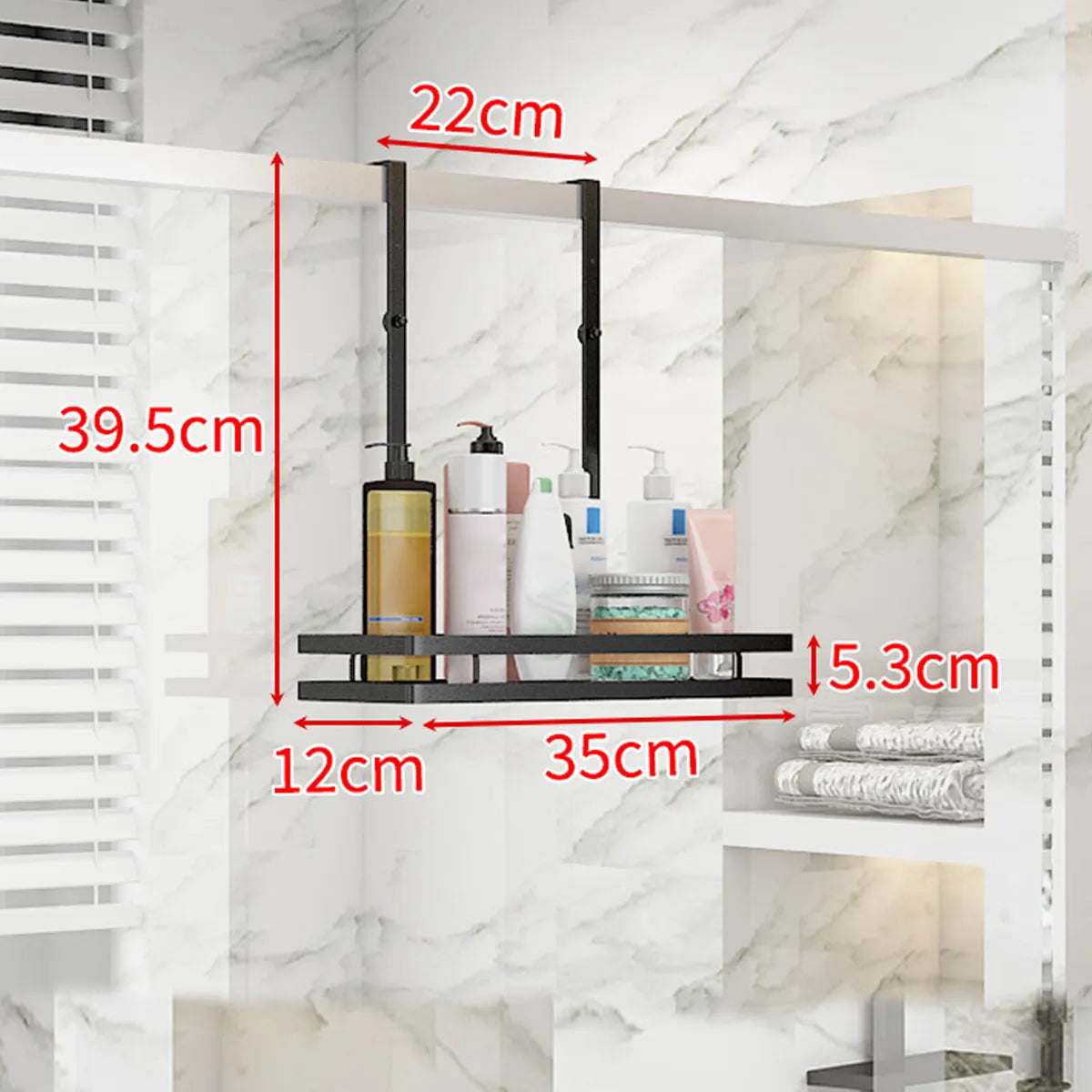 Stainless Hanging Bath Shelves Storage Shelf Rack Bathroom Shelf Organizer Bathroom Basket Holder Steel Hanging Door Shower