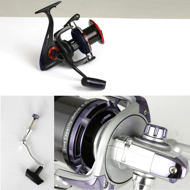 KCN STRADIC CI4 8000 10000 12000 METAL Spinning Fishing Reel 12+1BB High Speed 4.7:1 X-Ship MGL ROTOR Spinning ReeL