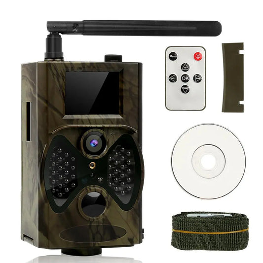 Outdoor MMS SMTP Digital Camera Night Vision Waterproof 12MP Hunting High-definition 2g Trail Camera Waterproof Trap Game Cam