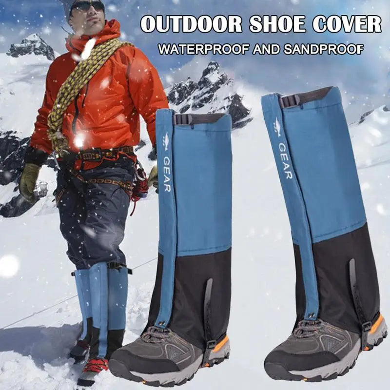 Snow Boot Gaiters Hunting Boot Gaiters Waterproof Winter Gaiters Breathable Leg Gaiters For Walking Snowshoeing Climbing Hunting