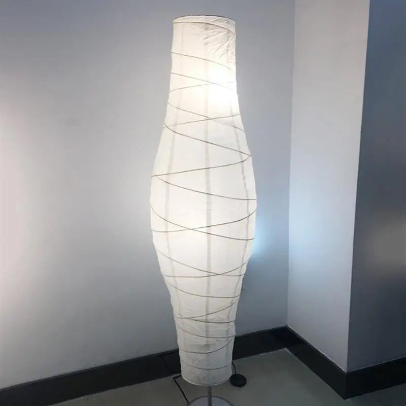 Lamp Paper Floor Shade Cover Light Lampshade Shades Rice Standing Table Japanese Simple White Replacement Tall Lamps Style