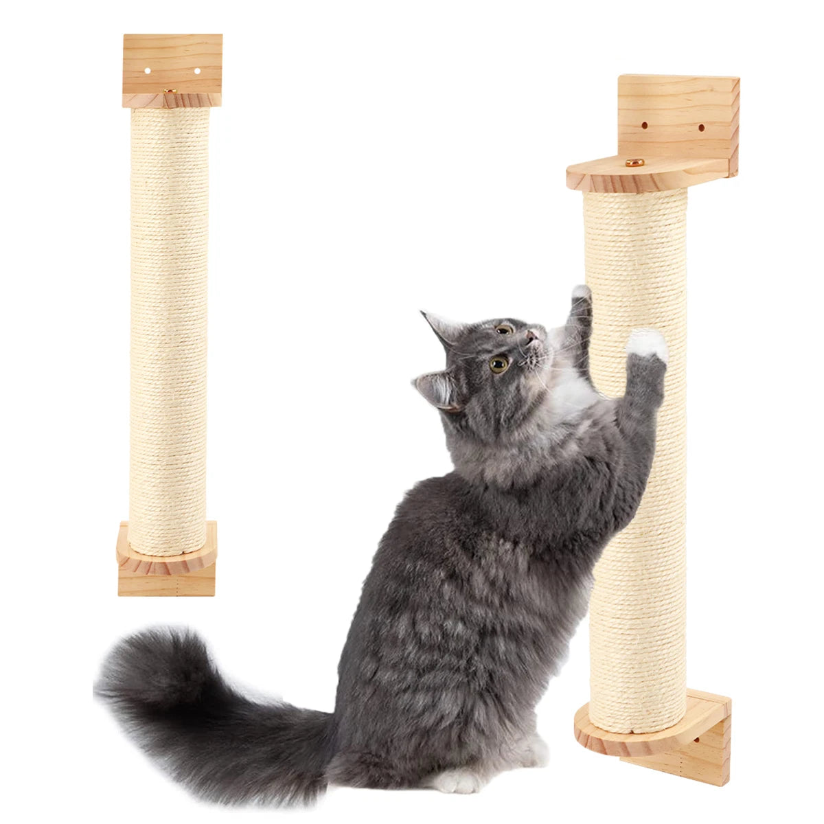 Cat Climbing Stair Furniture Wooden Shelves for Cats Perches Activity Cat Tree Scraper Stairs Scratching Post Cat Climbing Frame