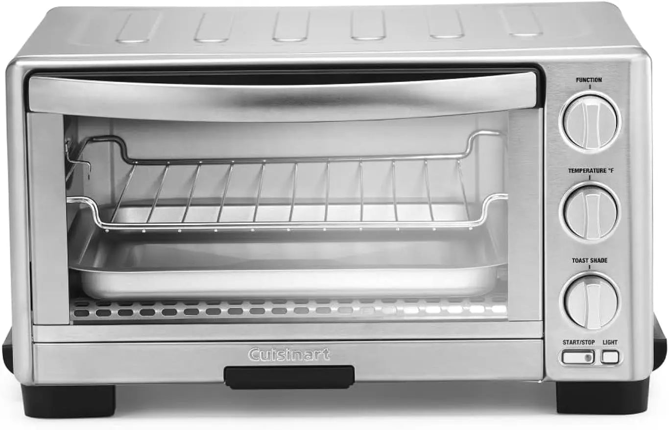 Cuisinart Toaster Oven with Broiler, Stainless Steel, TOB-5