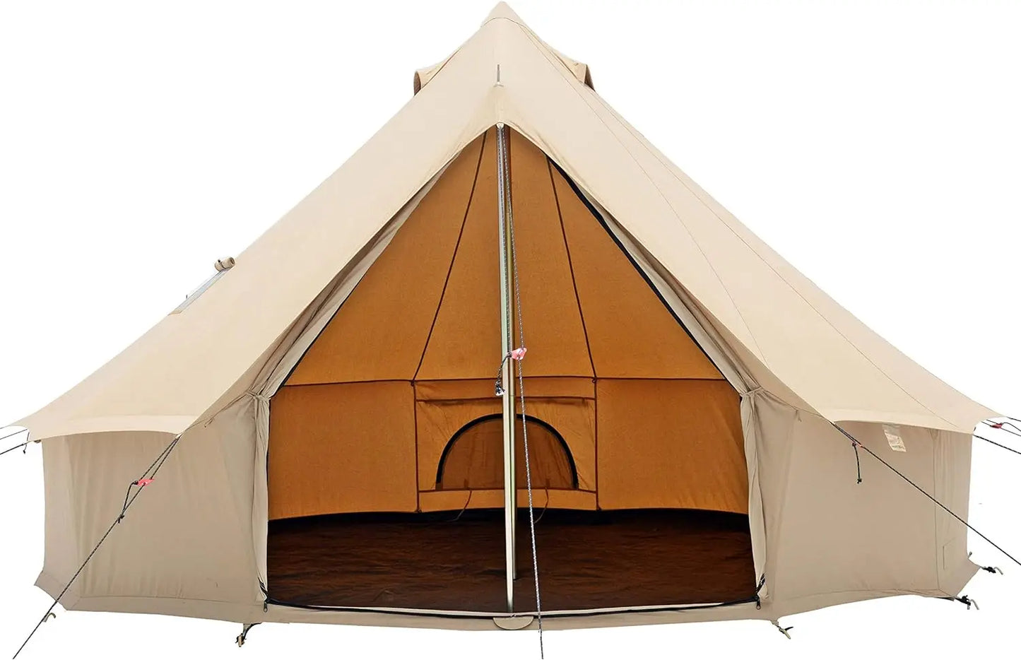 Regatta Canvas Bell Tent - w/StoveJack, Waterproof, 4 Season Luxury Camping and Glamping Tent Outdoor