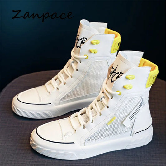 2023 Women's Mesh Sneakers Canvas Lace-Up Sneakers for Women Spring Platform Ladies Shoes Breathable Casual Women's Sport Shoes