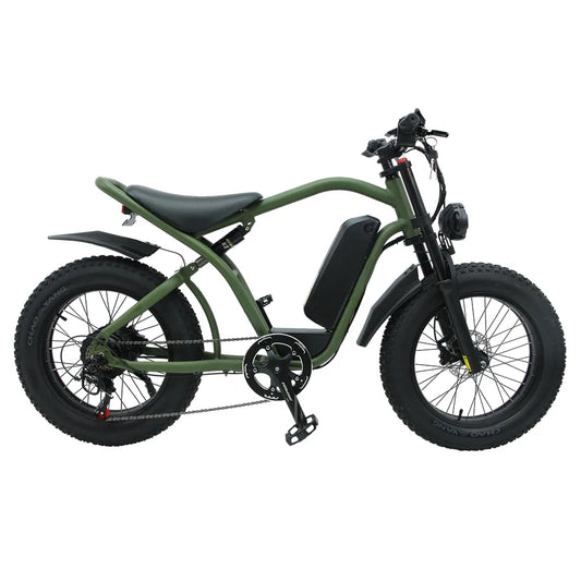 SMLRO E6 Bicycle Mountain Electric Bicycle Outdoor Cycling E-Bike 20 Inch 7-Speed Sports Bike Aluminum Alloy Frame Free Shipping