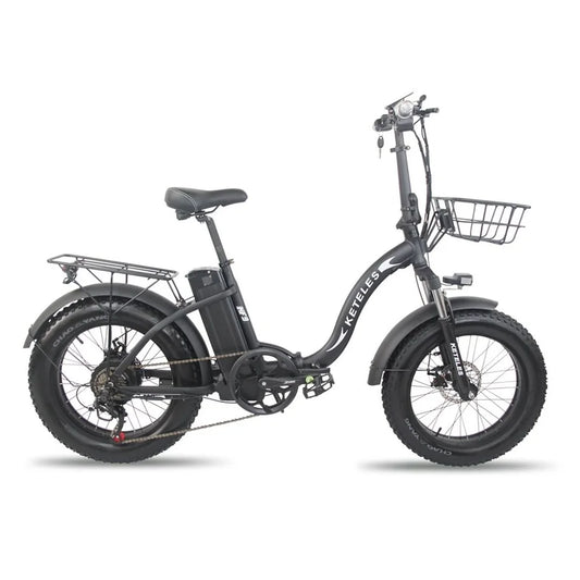 250W Motor 48V 15AH E-Bike EU Stock Free Shipping 20 inch Fat Tire Folding Electric Bike