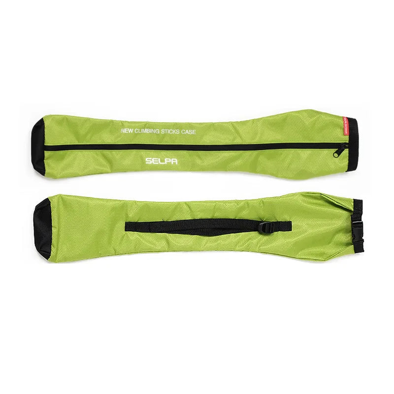 Selpa Trekking Poles Outdoor Foldable Alpenstock Hiking Discounts Hot! Storage Bag Sticker Container