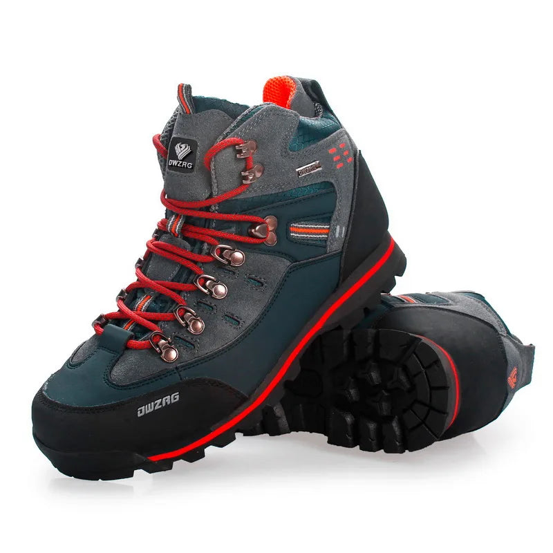 Hiking Boots Men Waterproof High Quality Outdoor Hiking Shoes Man Non Slip Trekking Boots Men Mountain Climbing Shoes