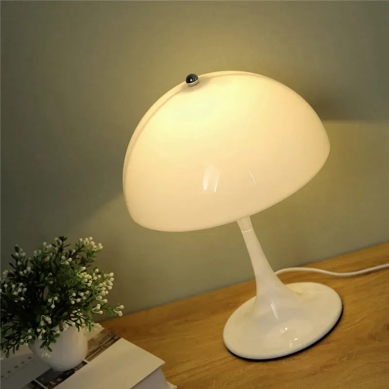 Modern White Mushroom Floor Light for Livingroom  Bedside Lamp Home Decor Standing Table Lamp Reading Lighting Fixtures