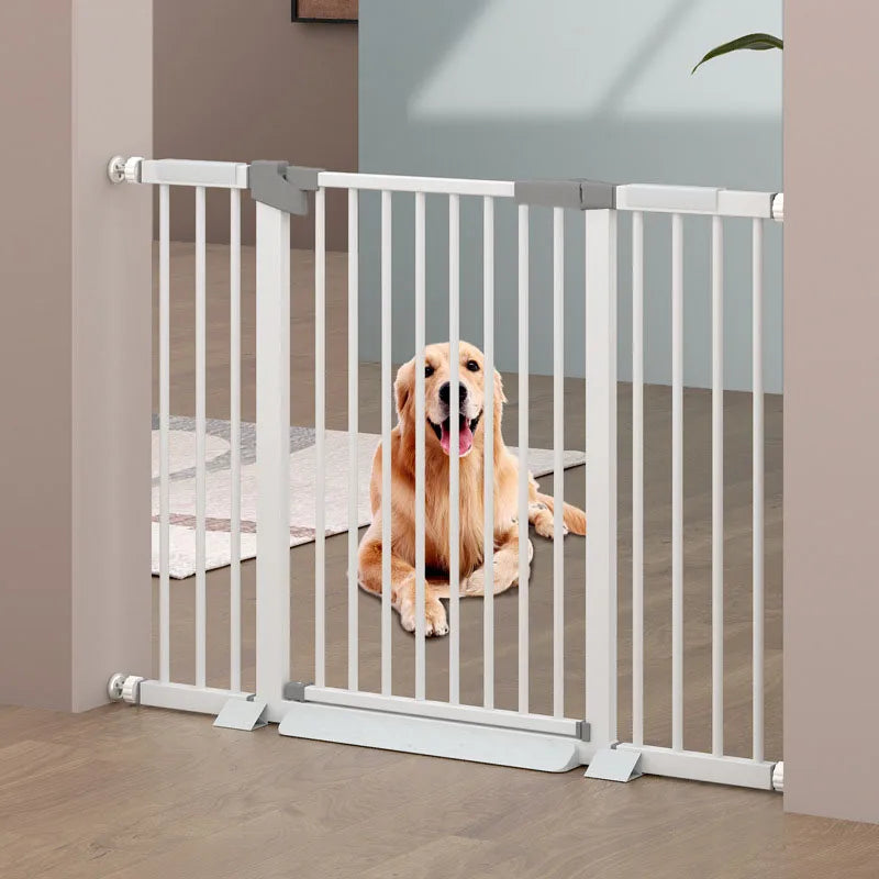 Puppy Door Fence Dog Stairs Balcony Gate Kids Door Stopper Pets Isolating Fence Security Doorways Child Safety Barrier Playpen