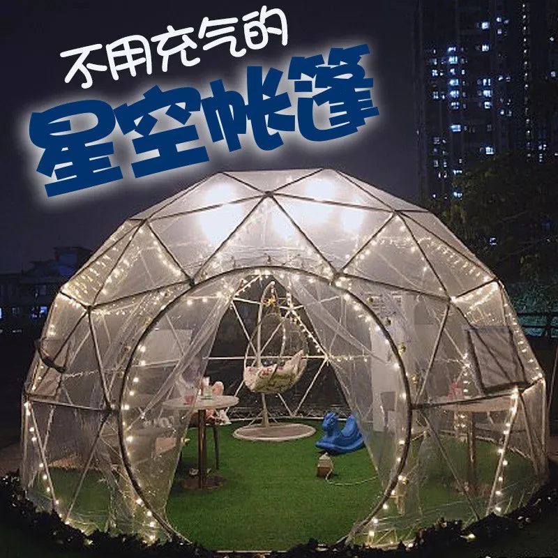 Net Red Steel Frame Bubble House Vacant House Scenic Resort B&B Hotel Outdoor Star Tent Manufacturer