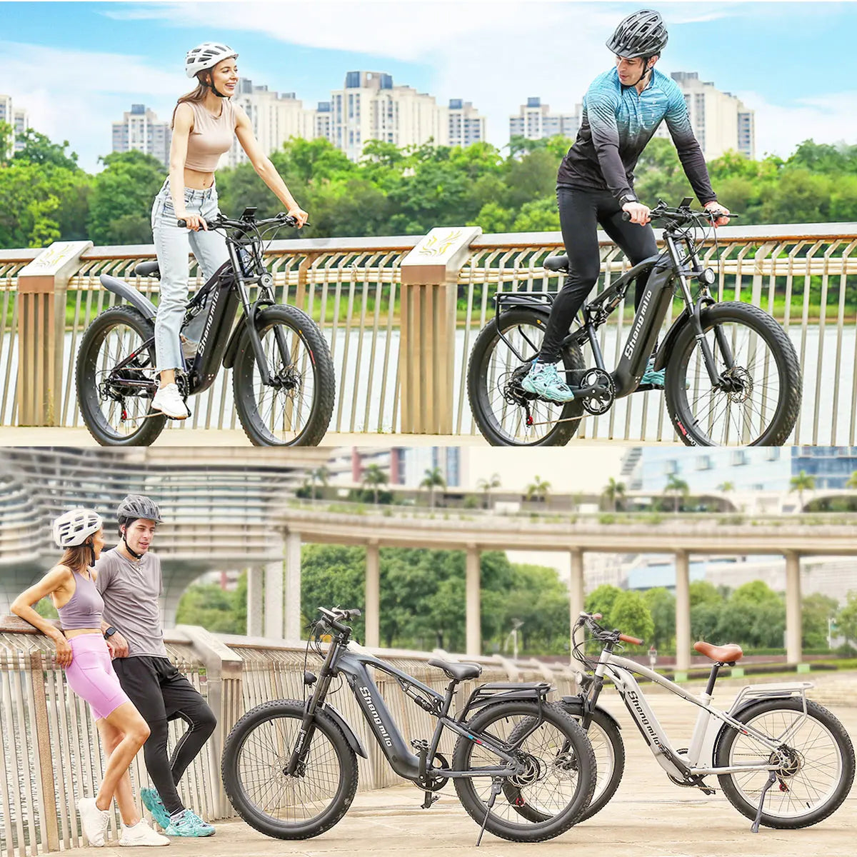 (Delivery in 3-7 days) Shengmilo MX05 500W BAFANG motor electric mountain bike, 48V17.5AH ebike, adult electric bike 25km/h