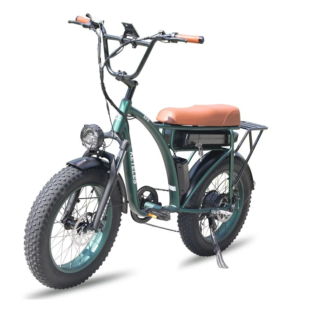 Fast Delivery Free Shipping EU Stock Fat Tire 1000W / 2000W Motor E-Bike 23AH Lithium Battery 20"x4.0" Electric Bike