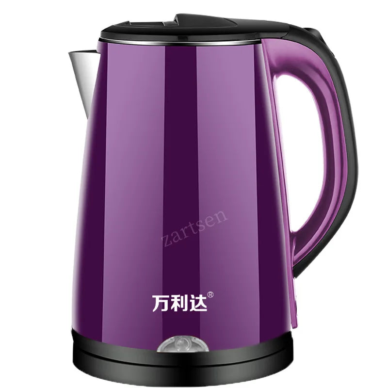 2.3L Electric Kettle Tea Pot Auto Power-off Protection Water Boiler Teapot Instant Heating Stainles Fast Boiling Teapot