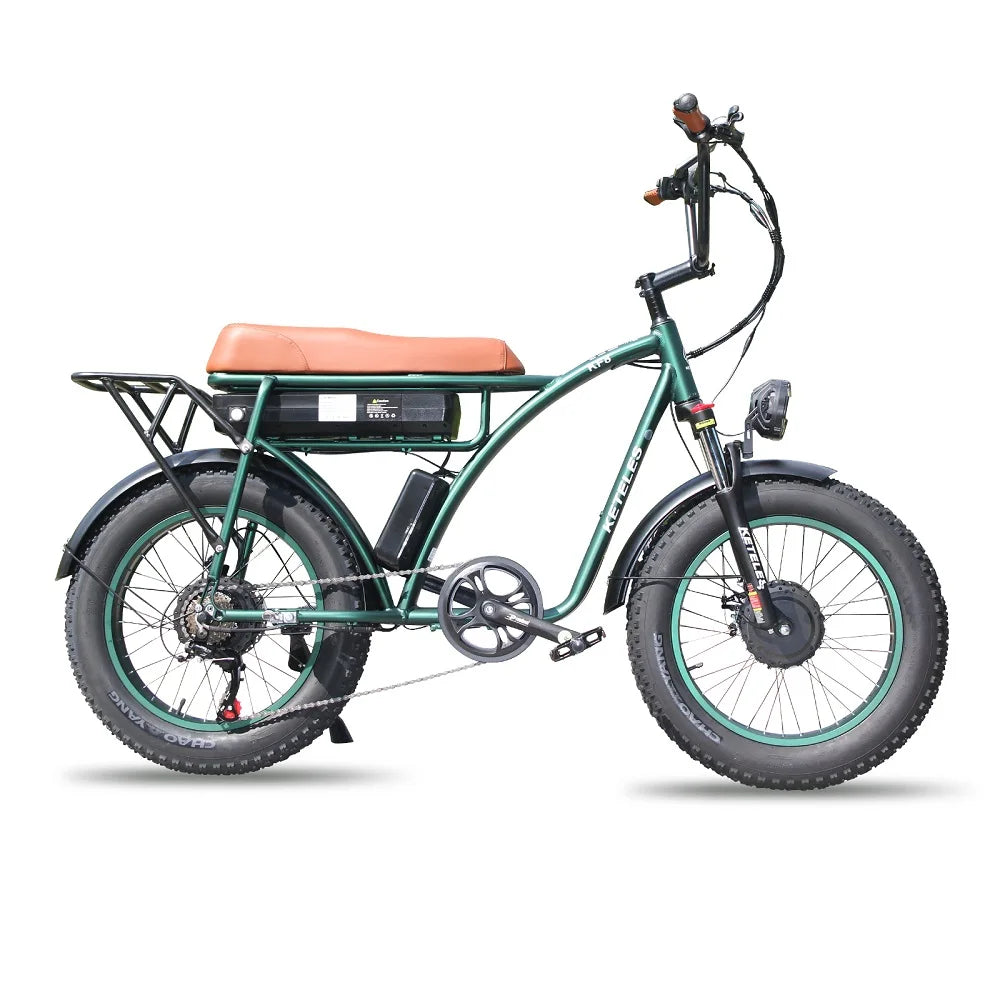 Fast Delivery Free Shipping EU Stock Fat Tire 1000W / 2000W Motor E-Bike 23AH Lithium Battery 20"x4.0" Electric Bike