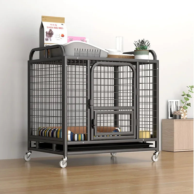 Factory Wholesale High Quality 2.0cm Strong Stainless Steel Pet Kennel Dog Cage