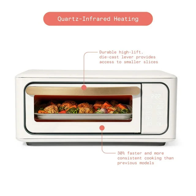 Infrared Air Fry Toaster Oven, 9-Slice, 1800 W, White Icing by Drew Barrymore