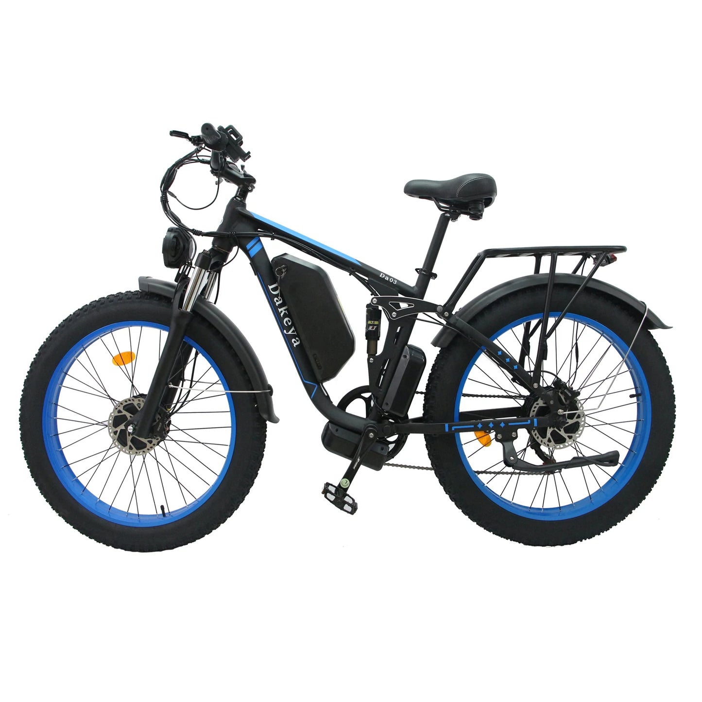 Dakeya Da03 2000W 50KM/H Electric Bicycle 26 Inch Men's Bike 4.0 Fat Tires Ebike 48V 22.4AH Lithium Battery Mountain  Gift Cycle