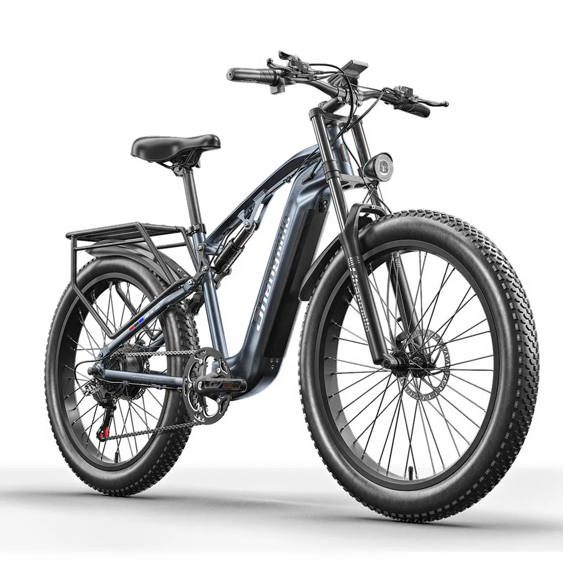 (EU Stock)Shengmilo MX05 500W 15AH Mountain Electric Bike SnowBike MTB 45KM/h 26 Inch Tires Waterproof and Foldable Ebike