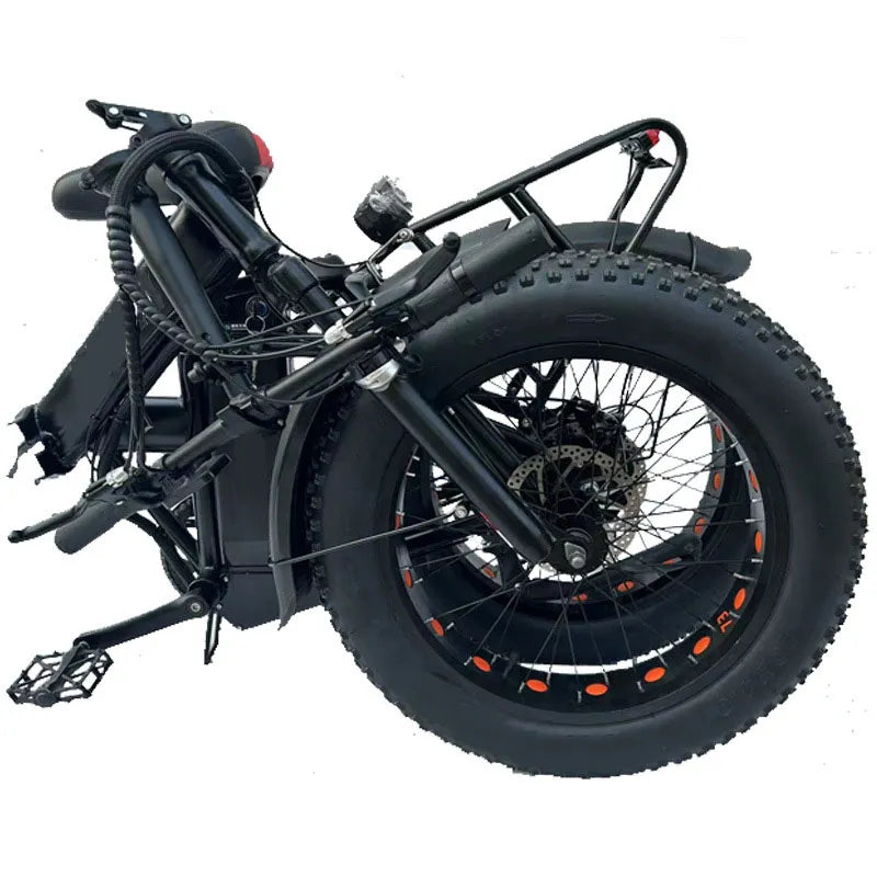 FEIVOS Y01 20 inches Snow tire electric bike 500W Aluminum alloy folding electric bicycle 1000W Off-road E bike with fat tires