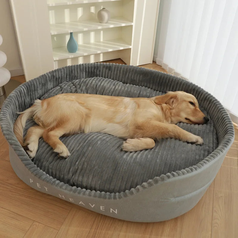 Big Dog Mat Corduroy Pad for Medium Large Dogs Oversize Pet Sleeping Bed Big Thicken Dog Sofa Removable Washable Pet Supplies