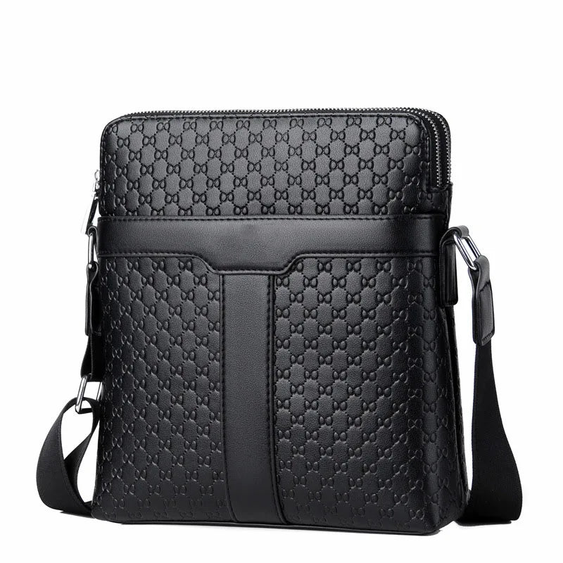 Business Leather Bags Men's Shoulder Crossbody Bags Casual Man Fashion Cross Body Bags