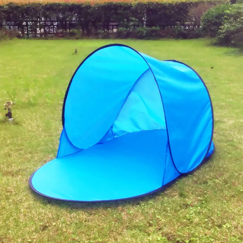 Baby Beach Tent Popup Kid Waterproof Sun Awning Tent UV-protecting Sunshelter Child Swimming Pool Outdoor Camping Sunshade Beach