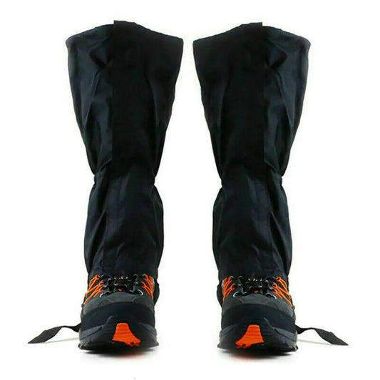 Waterproof Snow Gaiters Legs Cover Gaiters Shoes Climbing Trekking Hiking Boot Legging Shoes Warmer Snake Shoe Cover