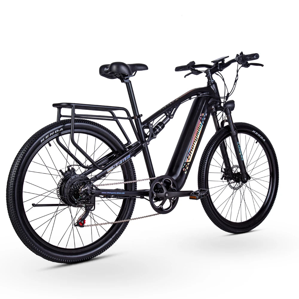 Shengmilo S26 Electric Bike 27.5inch Adult E-Mountain Bike 500W Bafang Motor electric bicycle 48V17.5AH Samsung Battery e bike