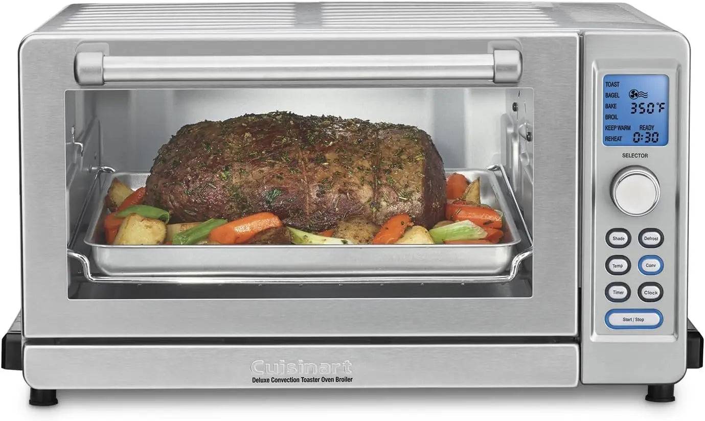 Cuisinart TOB-135FR Digital Convection Toaster Oven (Renewed),Brushed Stainless