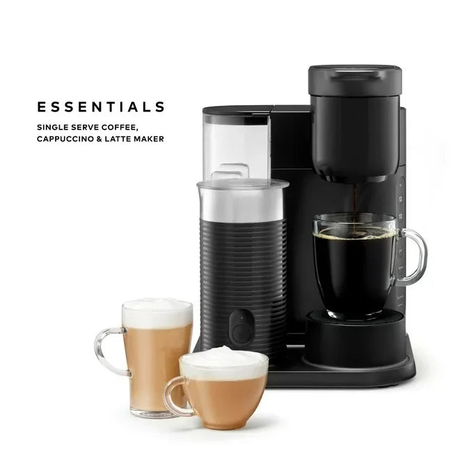 K-Café Essentials Single Serve K-Cup Pod Coffee Maker, Black