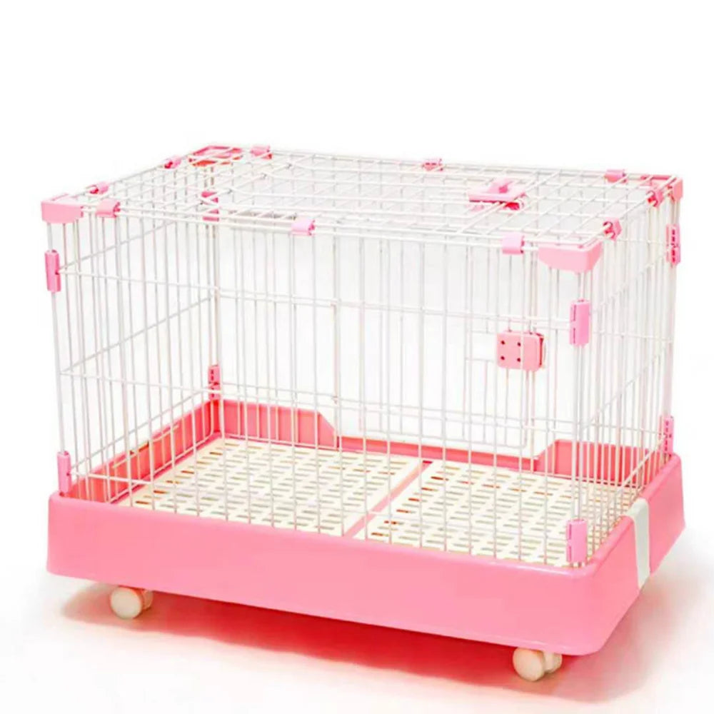 Dog Cage Crate Pet Medium House Metal Steel Cat Cages Small Crates Indoor Puppy Kennels