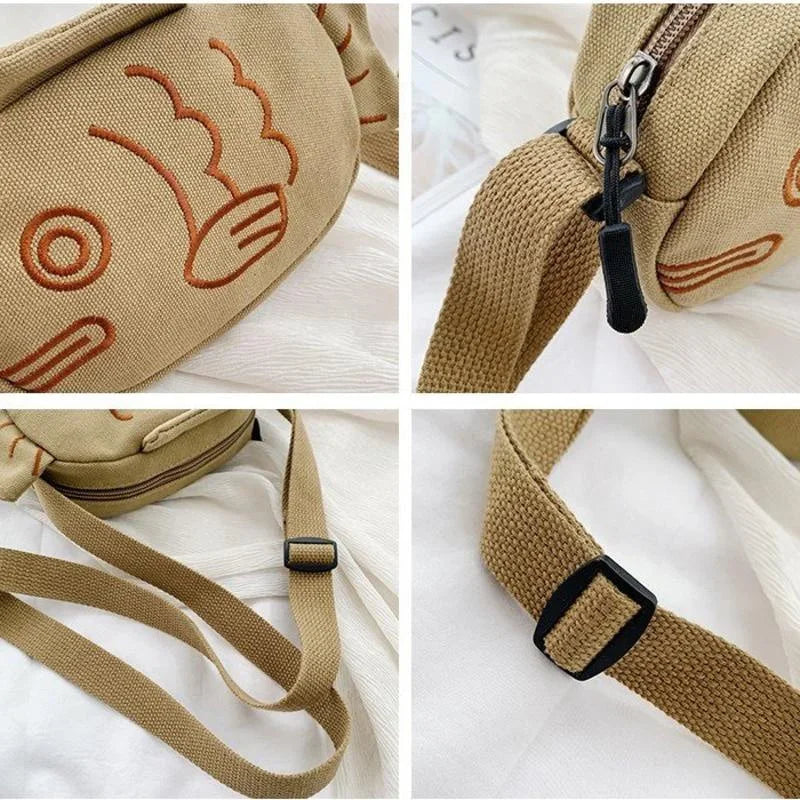 Cartoon Cute Japanese Fashion Backpack Women's Bag Messenger Bag Shoulder Bags Coin Purse Women Crossbody Bag Handbags