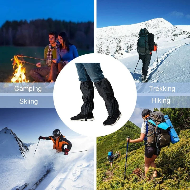 Outdoor Sports Leg Warmers Waterproof Leggings Camping,Hunting,Hiking Leg Sleeve Climbing Snow Legging Gaiters Leg Cover