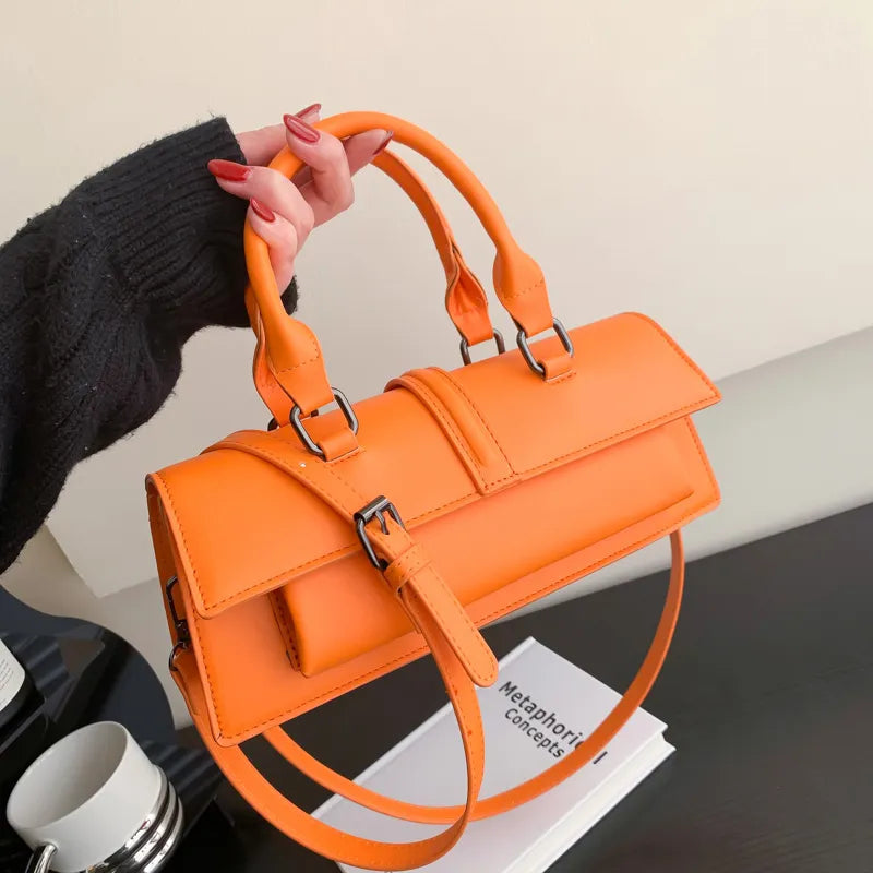 Luxury Designer Women's Shoulder Bags Top Brand Purse And Handbag Quality Leather Crossbody Bag Fashion Women Short Handle Totes