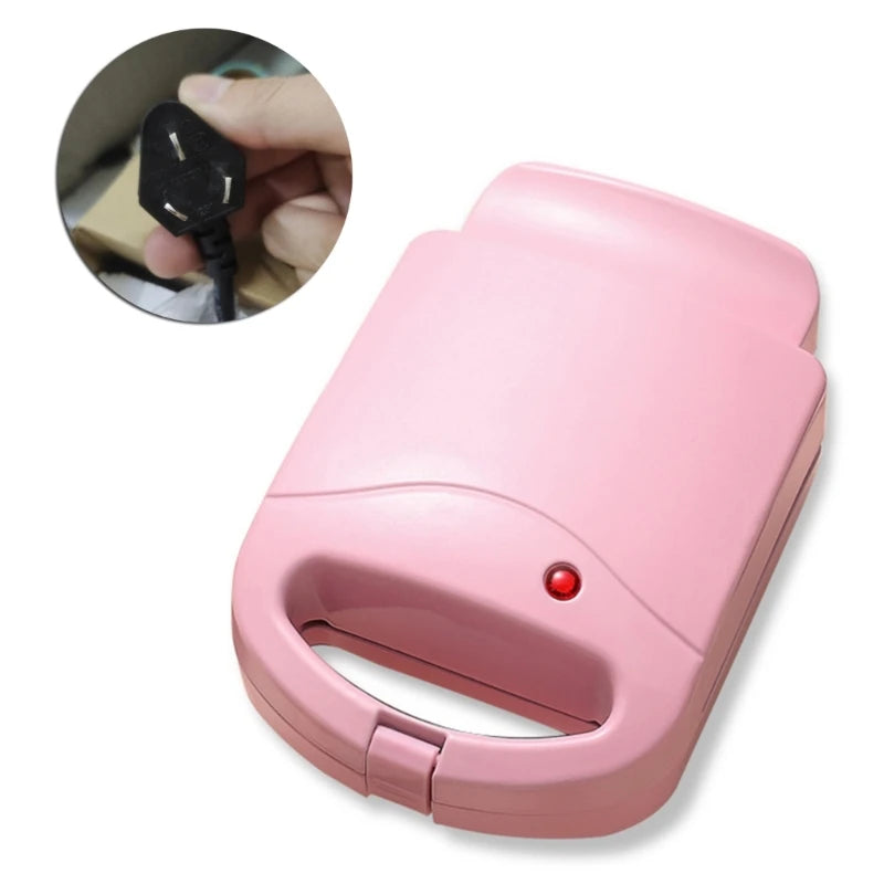 Portable Electric Dual Waffles Sandwich Maker Non Stick Multifunctional Toast Bread Breakfast Machine