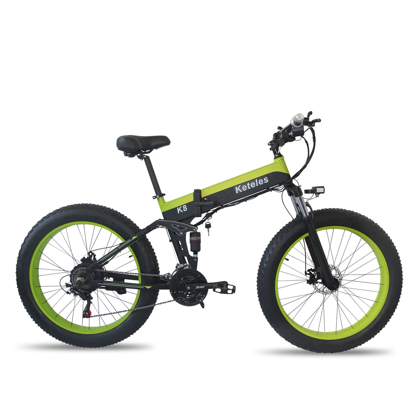 1000W 15AH EU Stock E-Bike Free Shipping 26 inch Fat Tire Folding E-Bike EU Warehouse Foldable Electric Bike