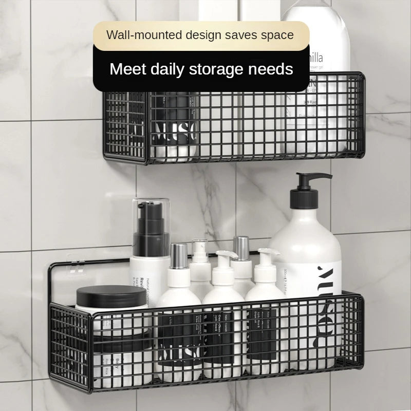 Bathroom Shelf Kitchen Organizer Shelves Corner Frame Iron Shower Caddy Storage Rack Shampoo Holder for Bathroom Accessories