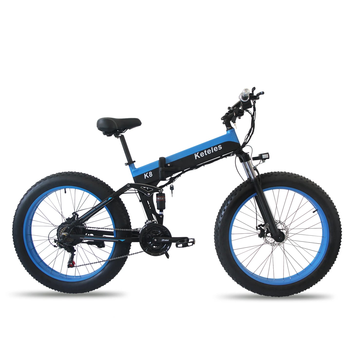 1000W 15AH EU Stock E-Bike Free Shipping 26 inch Fat Tire Folding E-Bike EU Warehouse Foldable Electric Bike