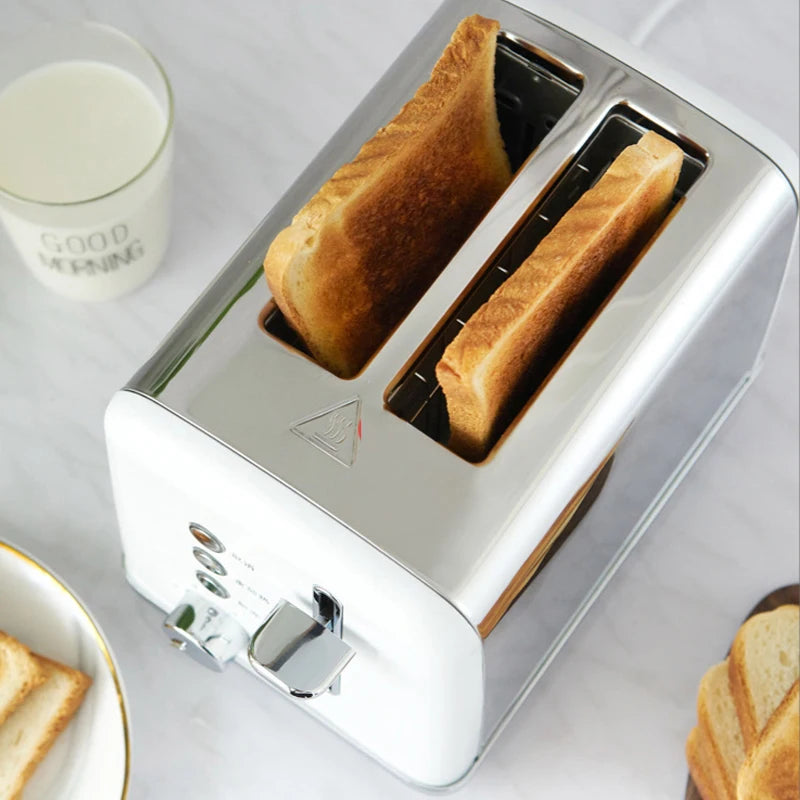 WA46 Electric Toaster Household Bread Baking Machine Mini Automatic Breakfast Maker Fast Heating Sandwich Kitchen Grill Oven